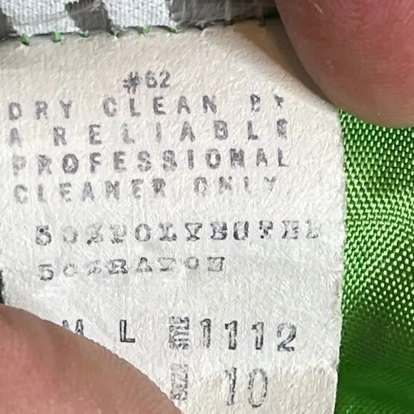 Vintage JH Collectibles Skirt‎ Green With Pockets - Picture 6 of 7